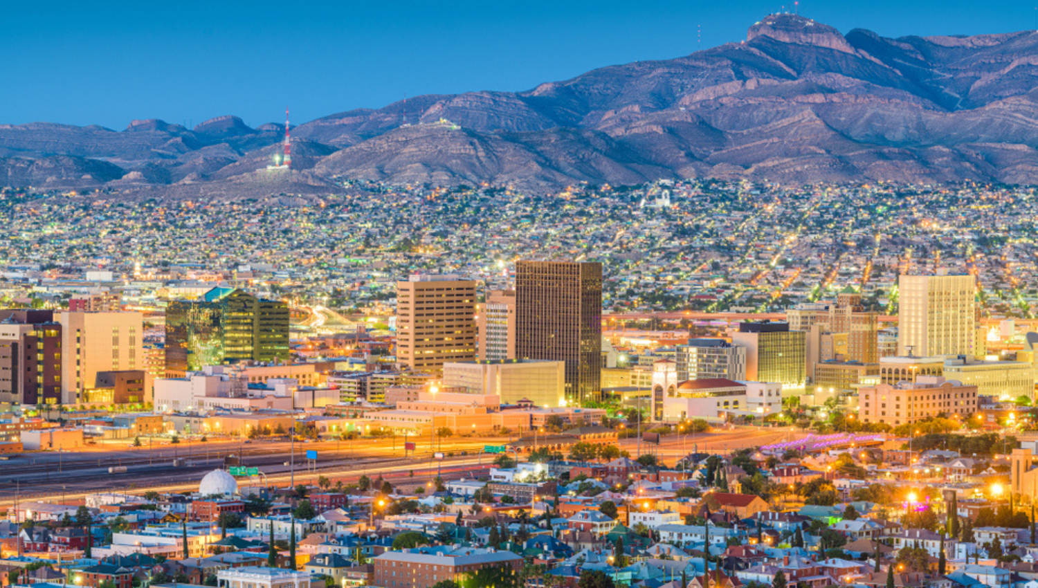 City Skyline Header - El Paso